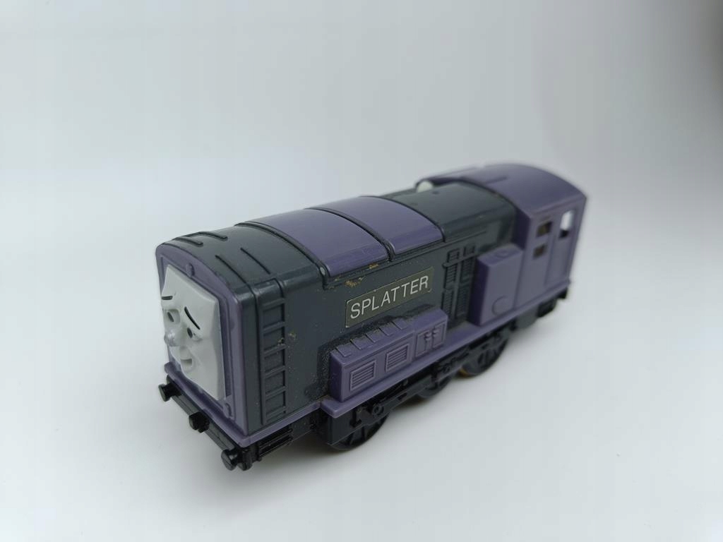DIESEL SPLATTER Lokomotywa Tomek Trackmaster Wiek dziecka 3 lata +