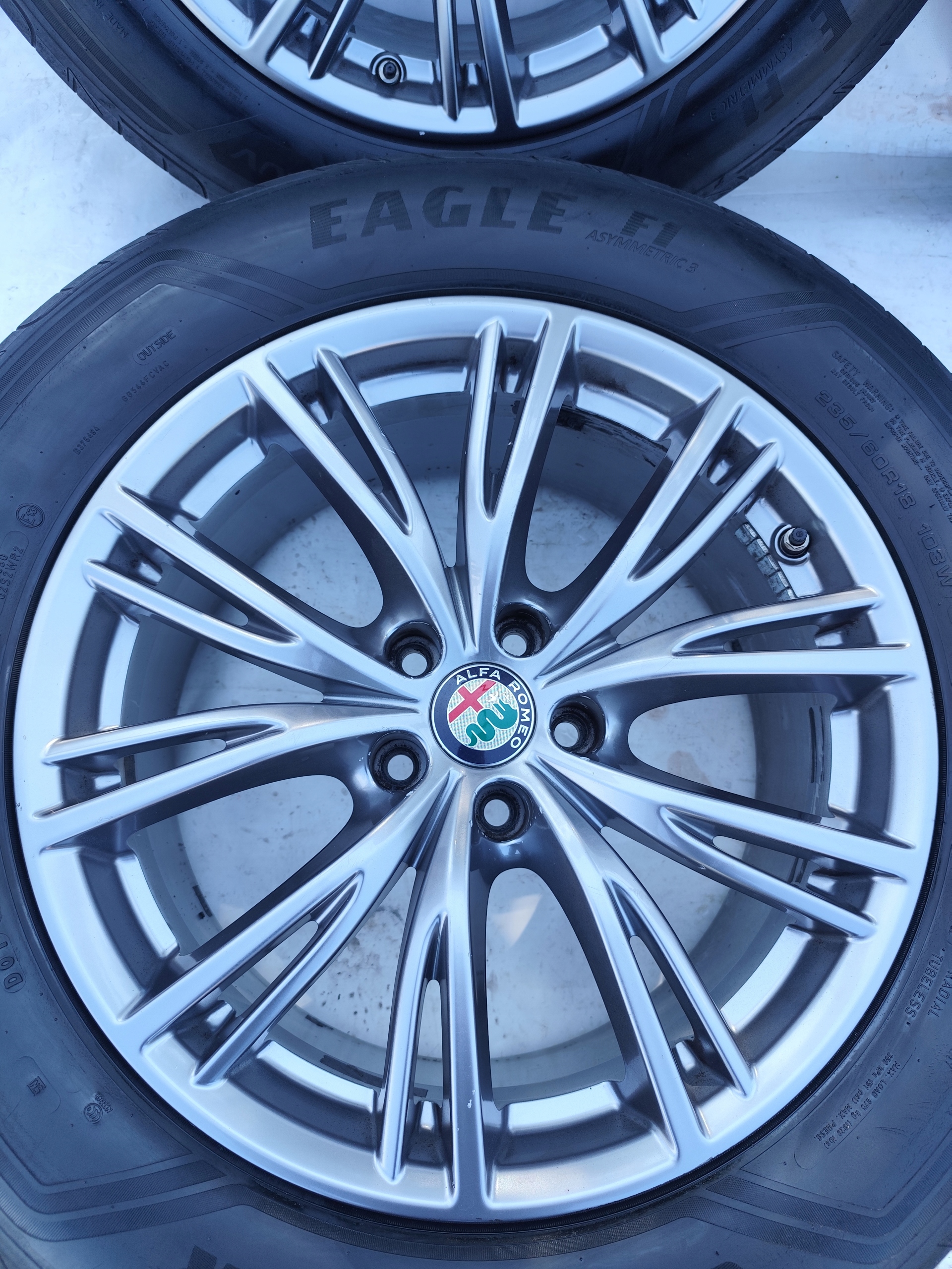 ALFA ROMEO STELVIO wheels discs ALU discs 235/60/18