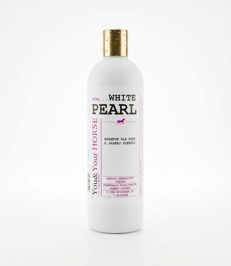You&your Horse White Pearl szampon dla koni o jasnej sierści horse 500ml