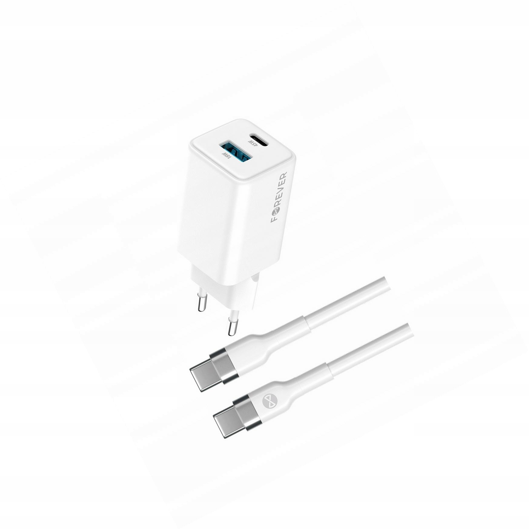Szybka ładowarka GaN 45W Usb-c z kablem do Samsung Galaxy Note 10 Plus
