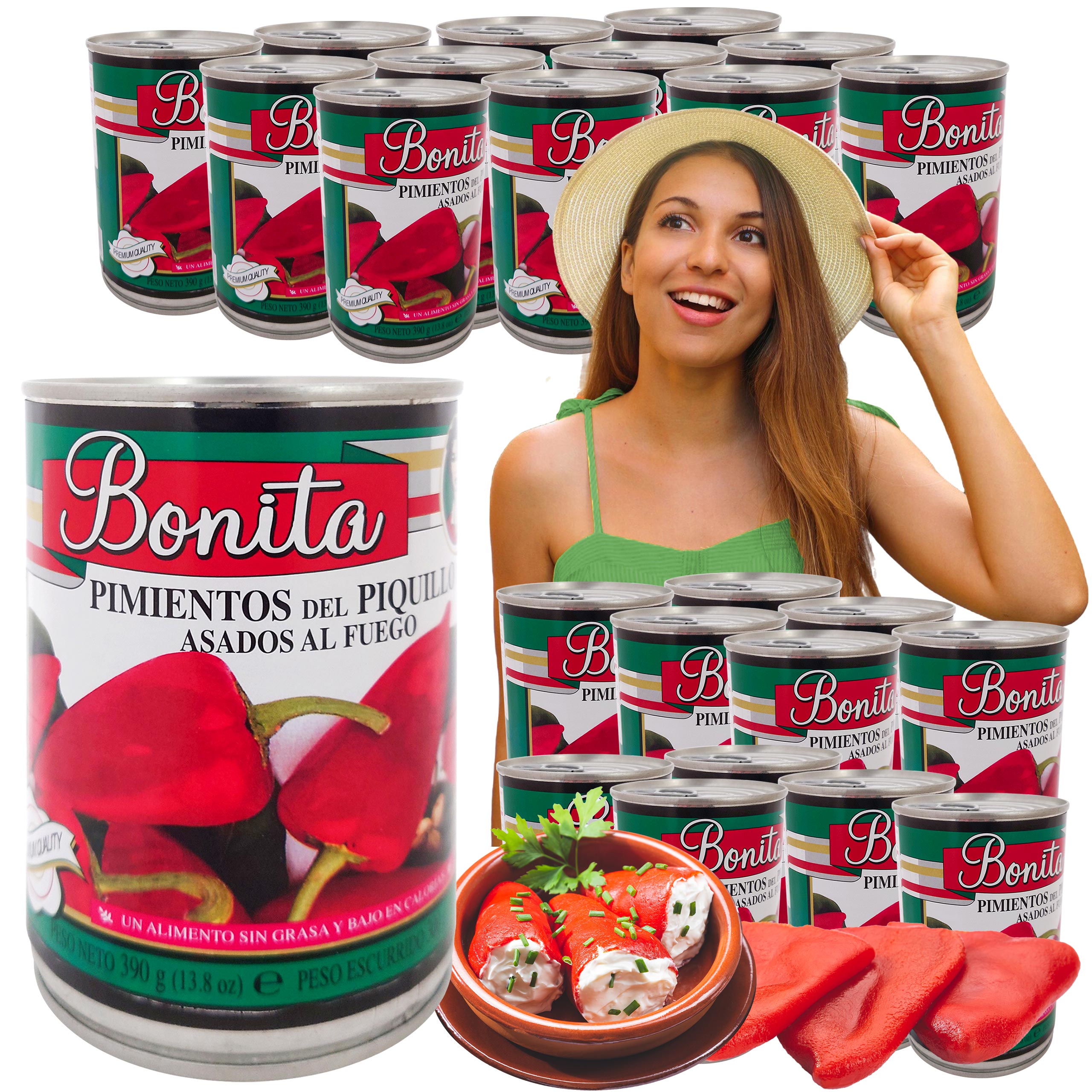 Levně Paprika Piquillo grilovaná celá 390g svařák