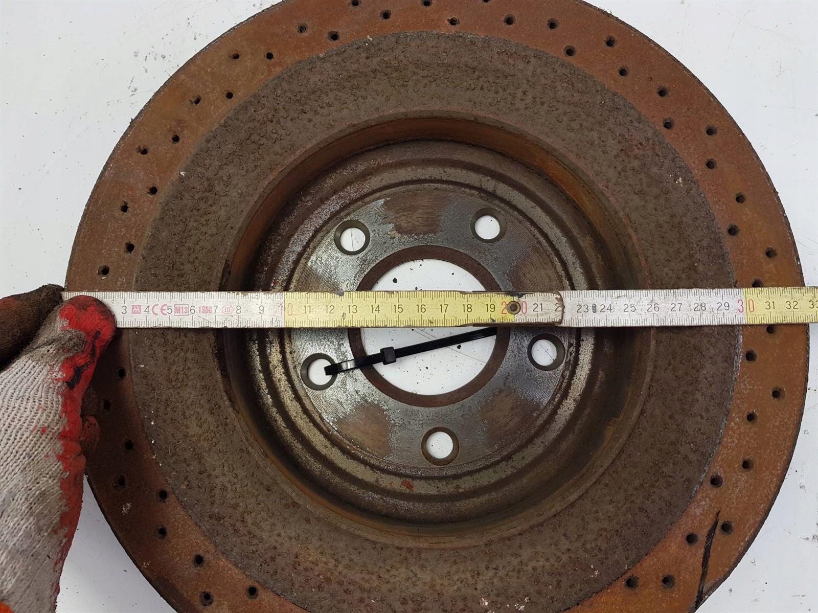 Задний тормозной диск CHEVROLET CORVETTE C6