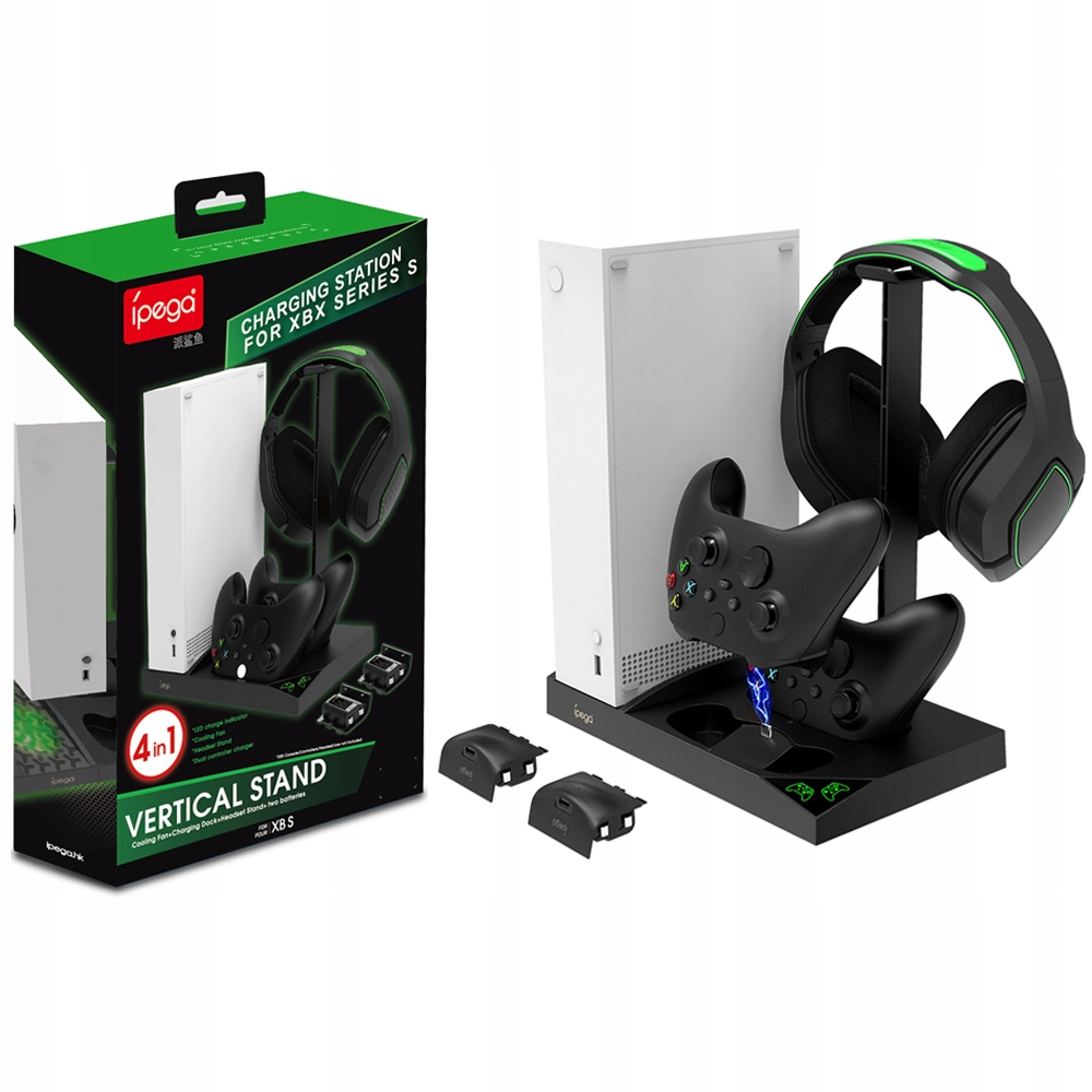 

Chłodząca Podstawka do Xbox Series S Pady +Baterie