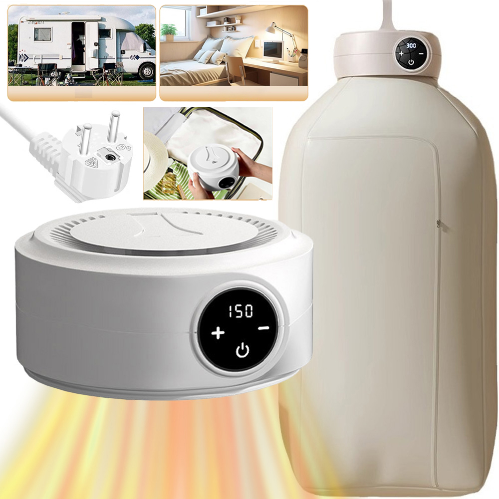 Levně Elektrická Sušák Na Prádlo Skládací Přenosná Sušák Rychlé Sušení