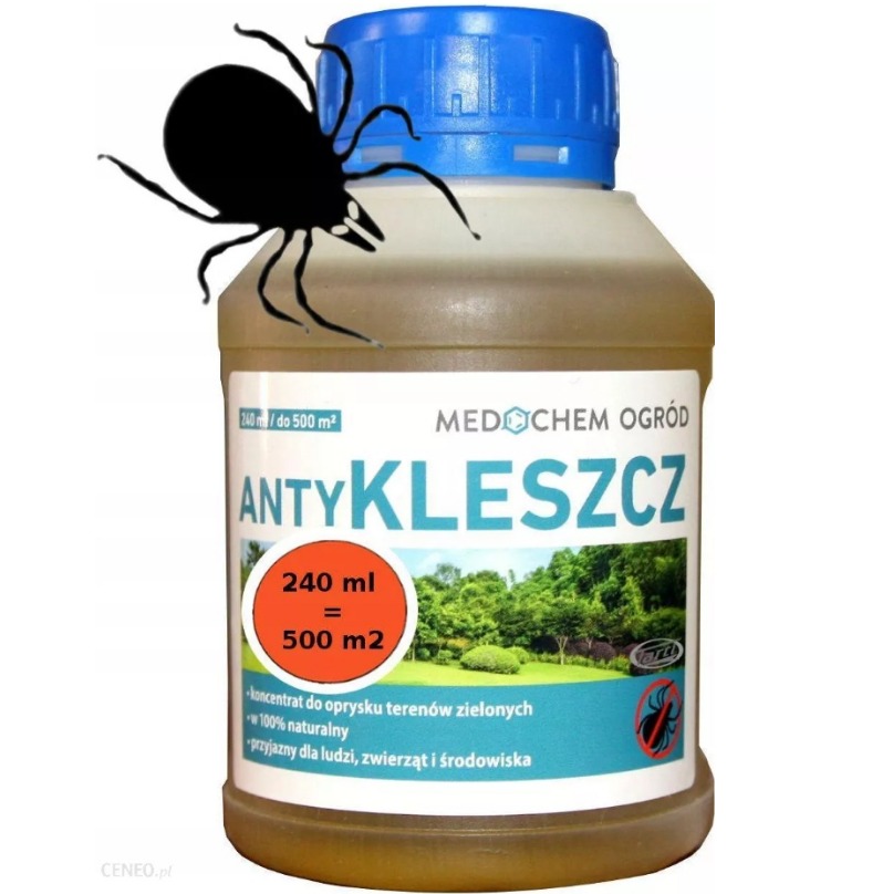 

Antykleszcz Płyn przeciwko kleszczom Paraqua 240ml