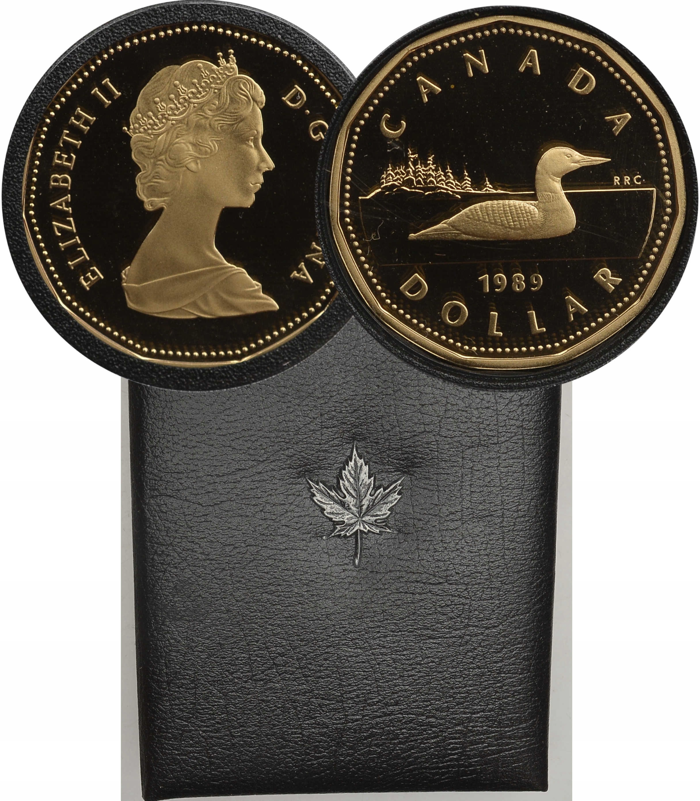 2.gp.ZEST., CANADA, PROOF SET 1989 SZT.7 z Ag