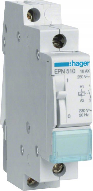 Bistabilní relé 230VAC 1NO 16A Hager EPN510