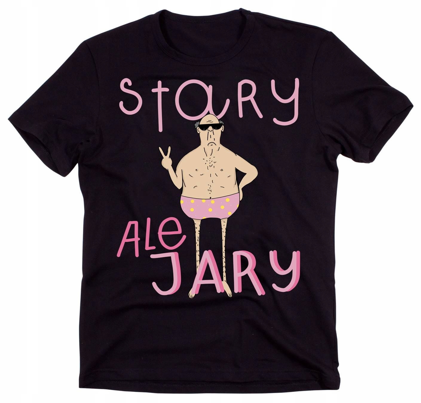 

Koszulka dla dziadka stary ale jary roz L