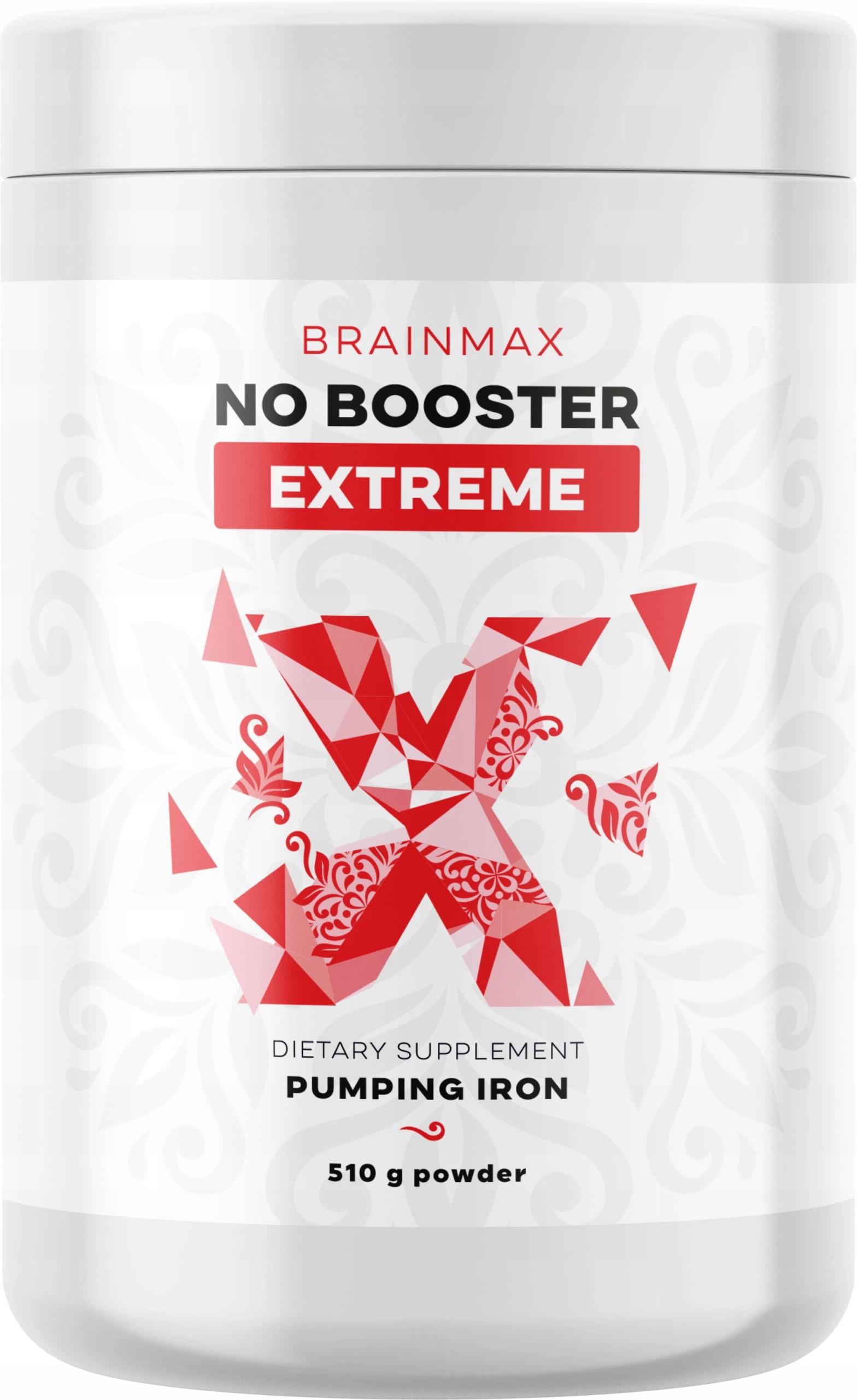 BrainMax No Booster Extreme, Arginin, Citrulin, Ornitin, 510 g