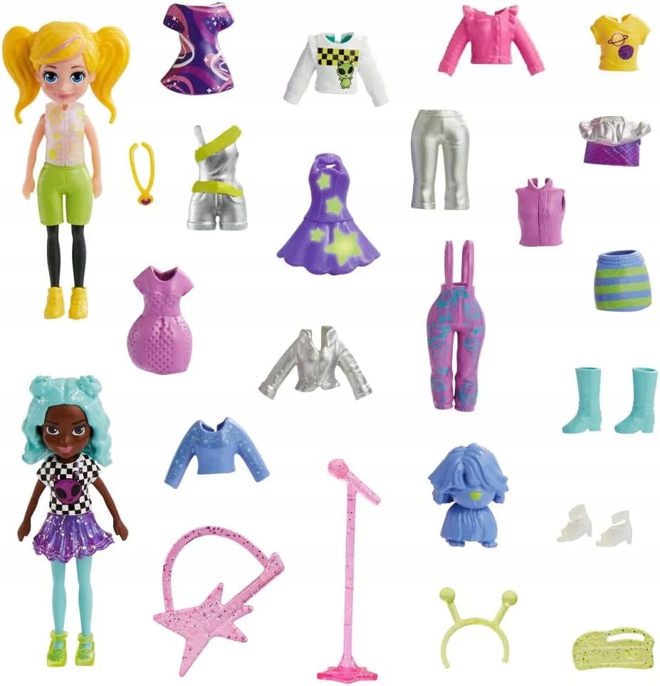 Polly Pocket Modny zestaw syrenka Seashine cudowna