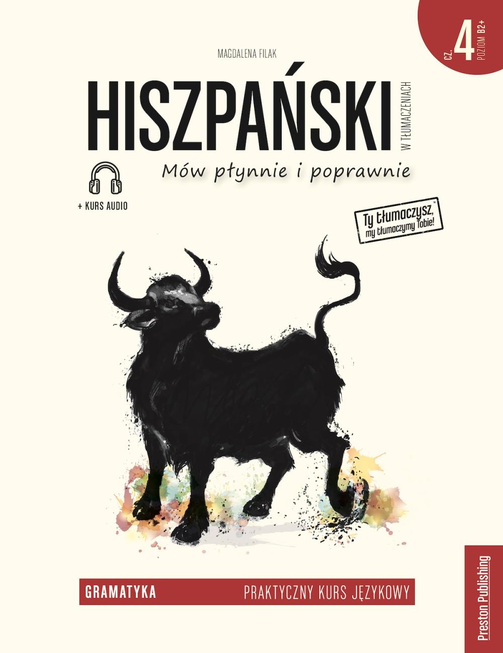 HISZPAŃSKI W TŁUMACZENIACH. GRAMATYKA 4 W.2021 MAGDALENA FILAK