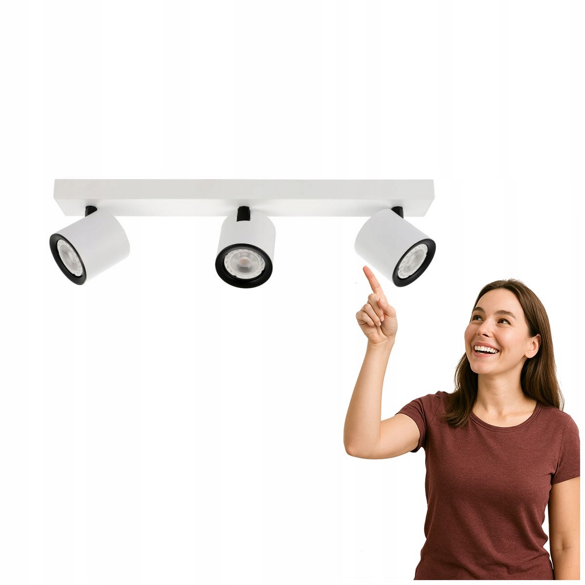 Spotová reflektorová lampa Karlota SPL-31959-3B-WH Italux