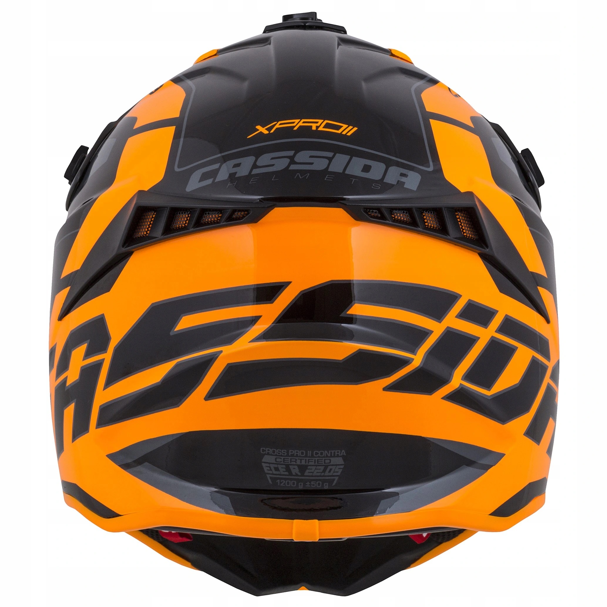 KASK NA CROSS CASSIDA Z WŁÓKNA SZKLANE PRO/CONTRA Rozmiar S