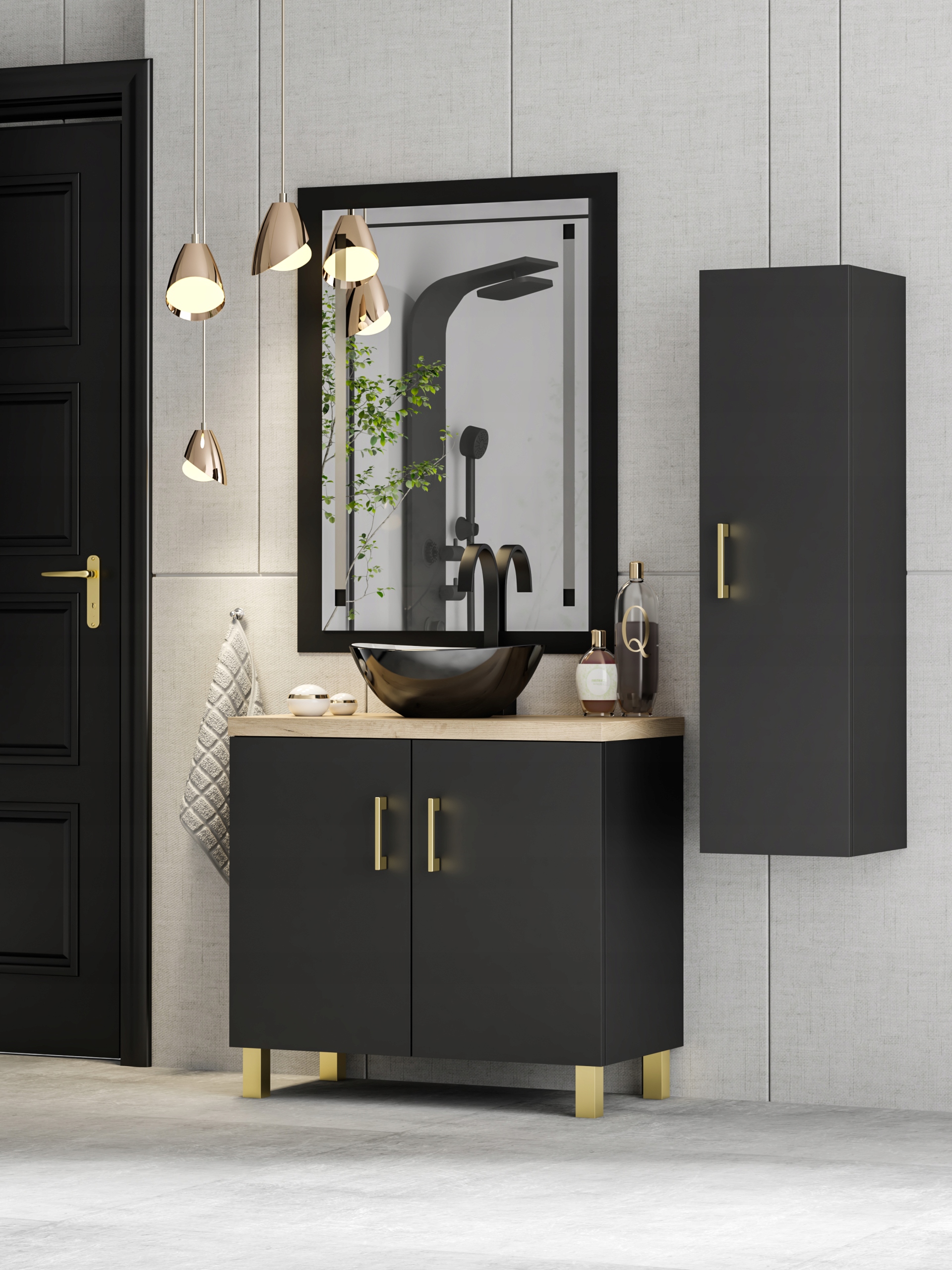 Szafka łazienkowa STOJĄCA ROCO 60 PRODUCENT KOLORY Liczba drzwi 2