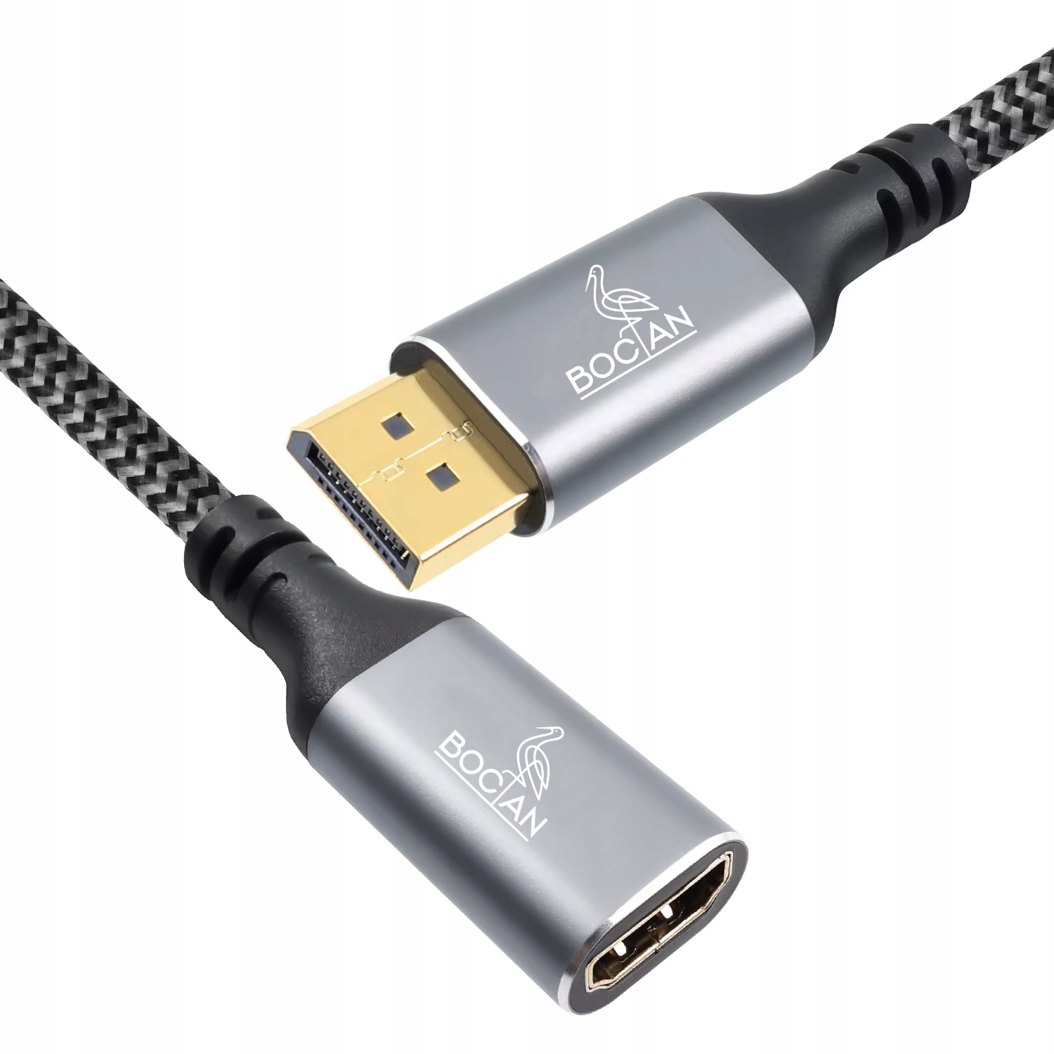 Adapter Hdmi 2.1 Do Displayport Kabel Hdmi (f) Dp Fhd 4K120HZ 8K60Hz Hdr