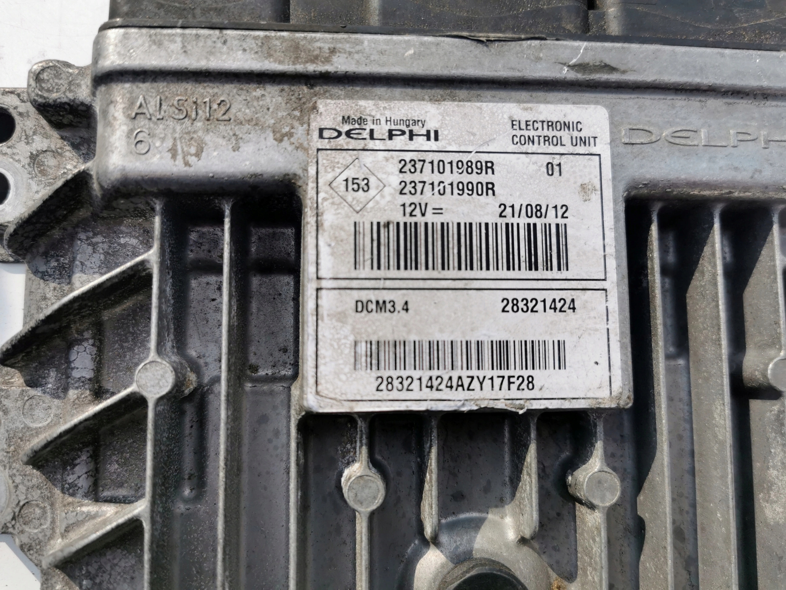 RENAULT CLIO 1.5DCI 28321424 237101989R computer E