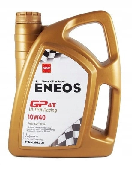Motorový olej Eneos GP4T Ultra Racing 10W-40 E.GP10W40/4 4l EU0147301