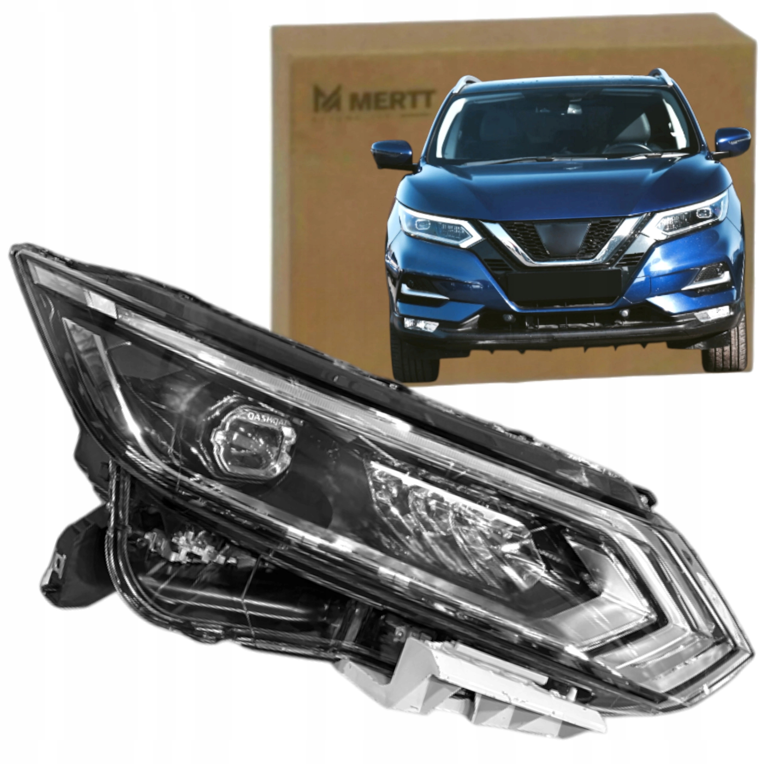 Světlomet Světlo Přední Pravý 26010HV05B Nissan Qashqai 2 J11 2017-2021