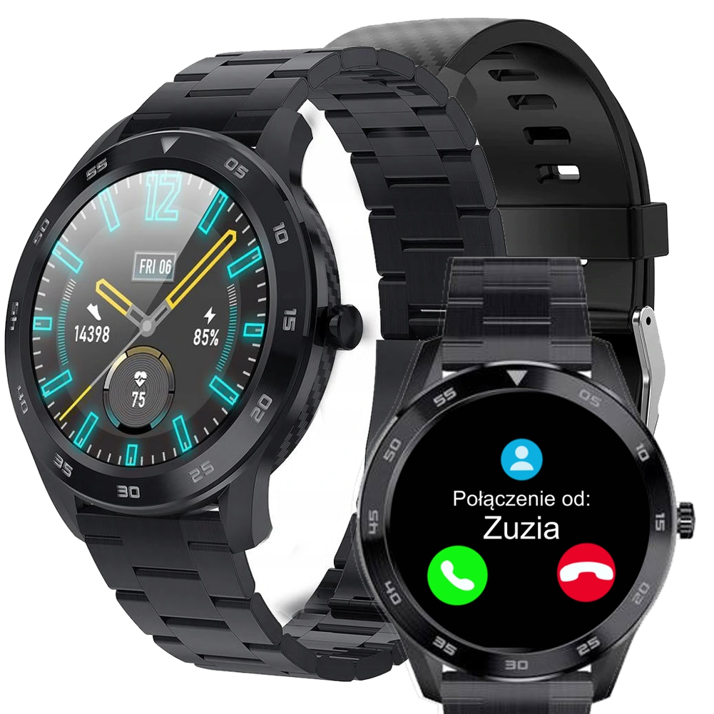 

Smartwatch Zegarek Męski Puls Rozmowy Sport DT98