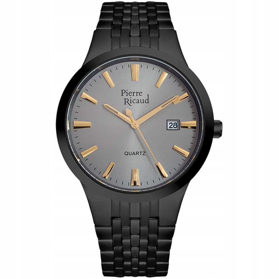 Pánské Hodinky Pierre Ricaud P97226.B117Q černý náramek