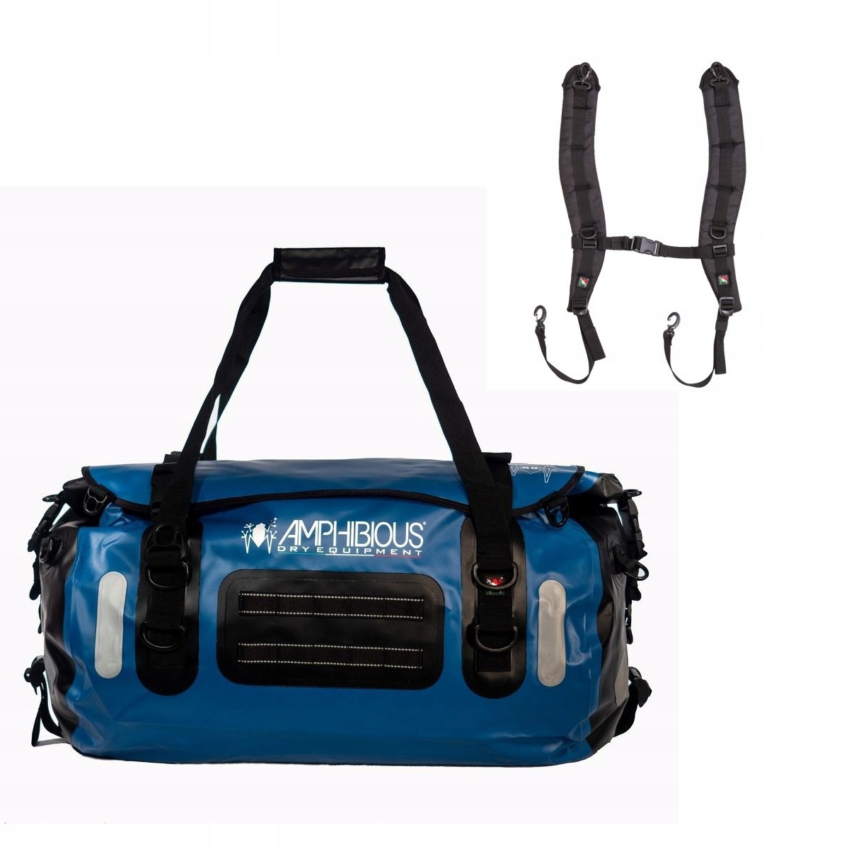 Voděodolná cestovní taška Amphibious Voyager II 60L Modrá. BS-2260.02