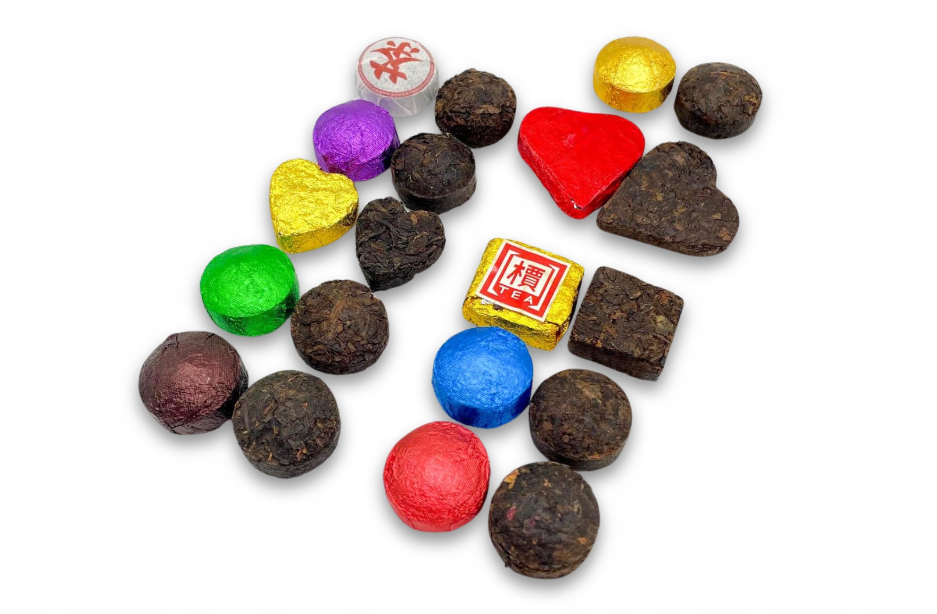 Levně Čaj Pu-erh Tuo Cha 90 ks červený čínský jako dárek k čaji Yunnan