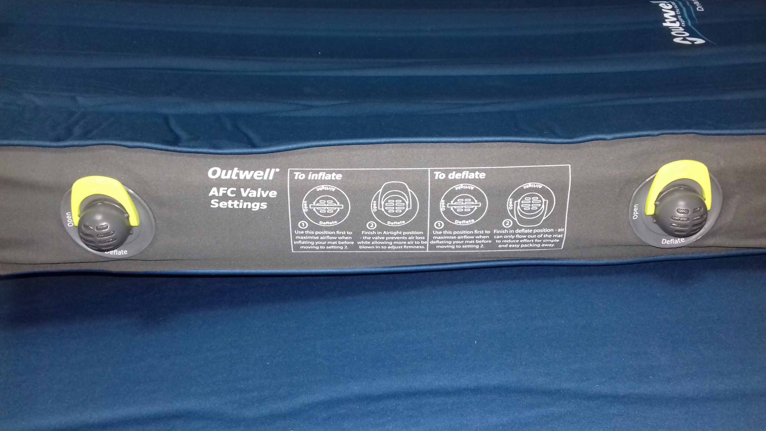 Mata samopompująca - OUTWELL DREAMBOAT SINGLE 7,5 Długość 200 cm