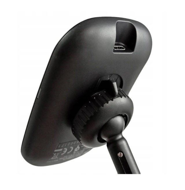 Uchwyt Samochodowy + Ładowarka indukcyjna FAST *** Kolor czarny