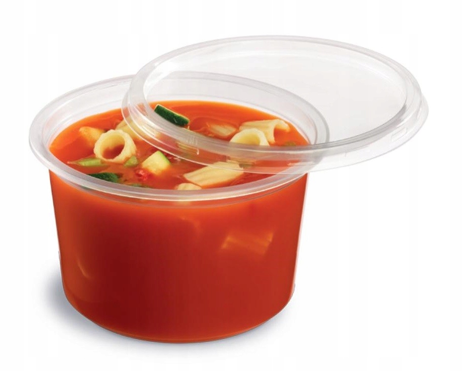 

Pojemnik na zupę 450ml Pp z pokrywką 50 sztuk