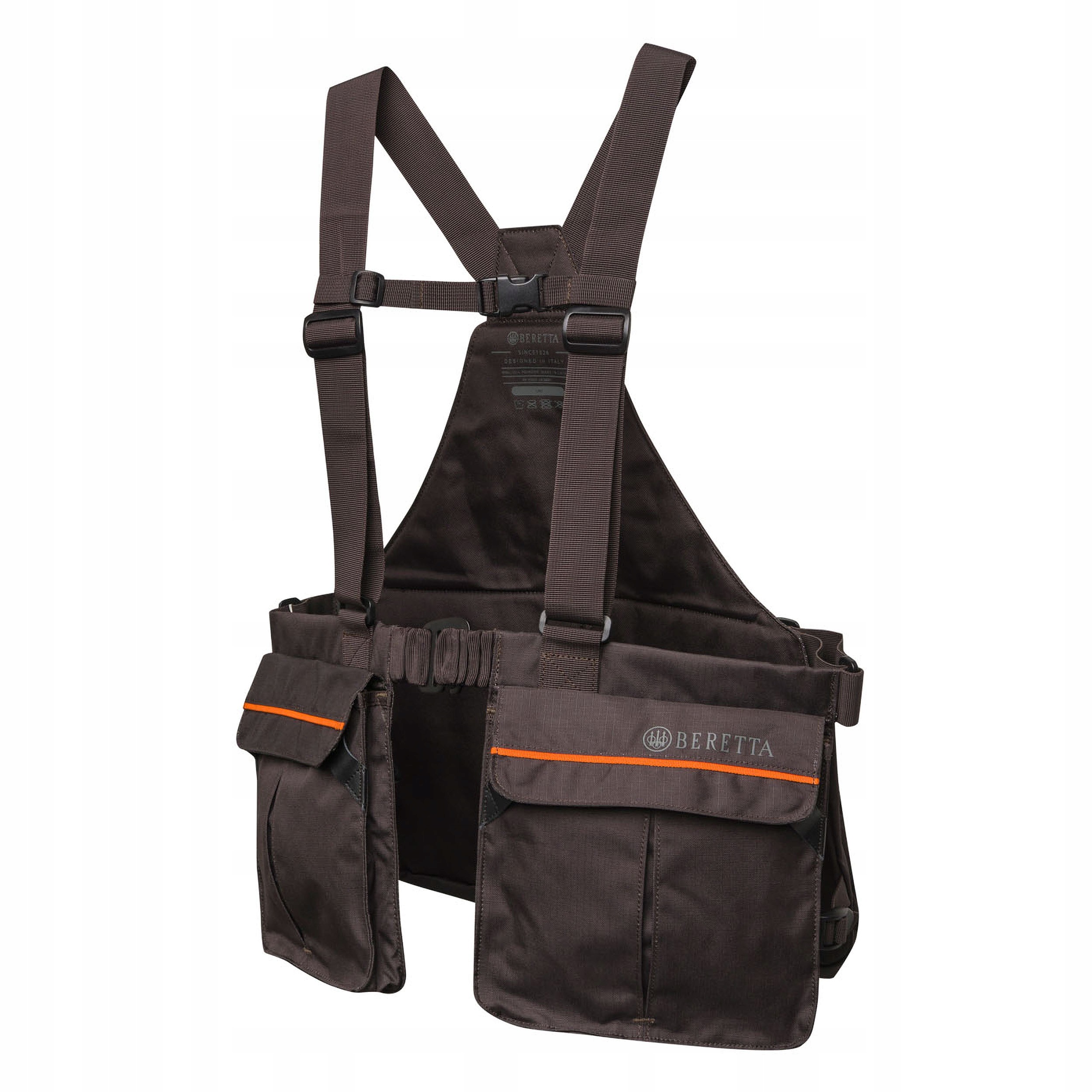 Střelecká vesta Beretta Strap Evo Vest hnědá