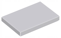 

Lego 26603 płytka tile 2x3 j.szary Lbg 10 szt Nowy