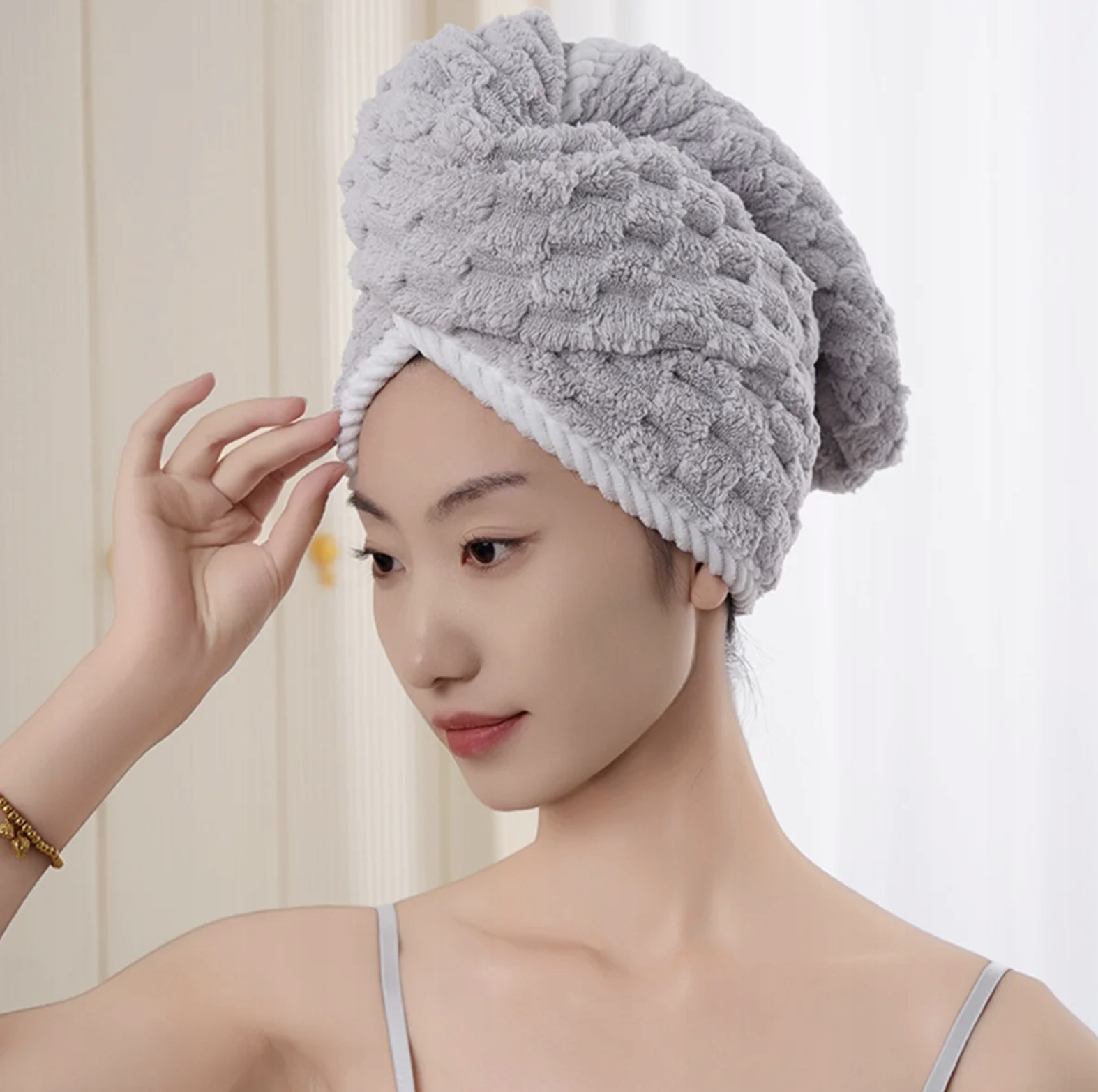 TURBAN DO WŁOSÓW RĘCZNIK DO SUSZENIA WŁOSÓW NA GŁOWĘ Z MIKROFIBRY KOLORY