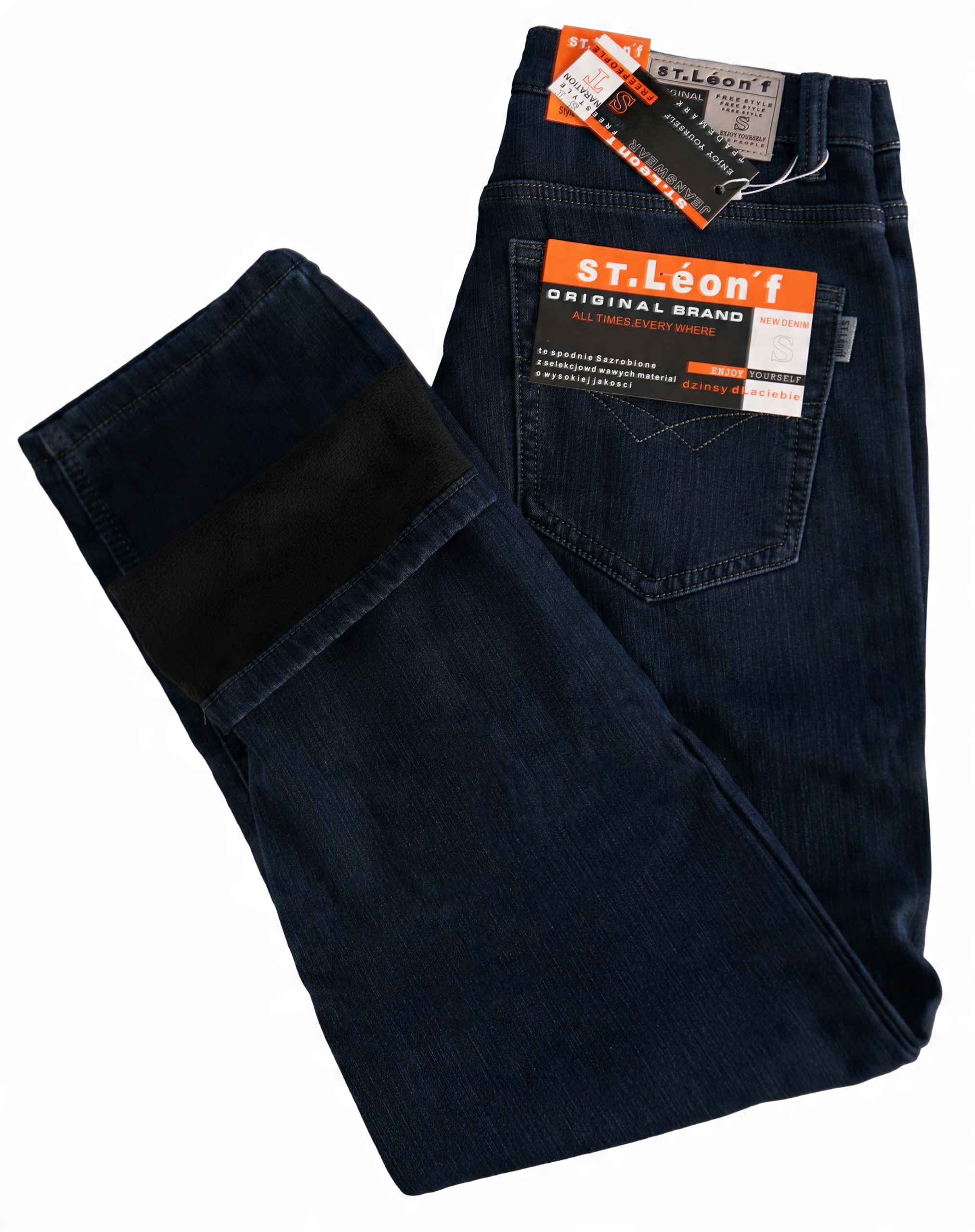 

Spodnie Jeansowe Ocieplane St Leon W35 L30 90-96