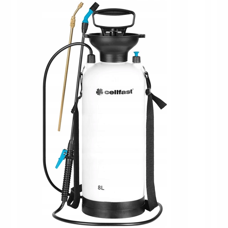 OPRYSKIWACZ CIŚNIENIOWY RĘCZNY Z LANCĄ 8L CELLFAST 42-218