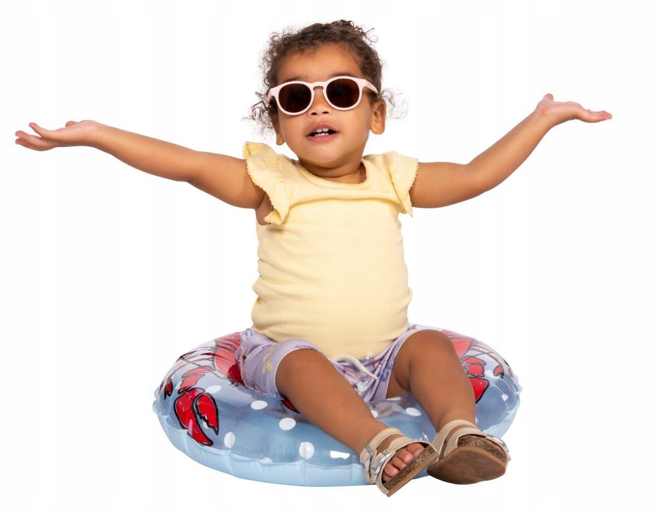 OKULARY PRZECIWSŁONECZNE ARUBA PINK 6-36M DOOKY Płeć chłopcy dziewczynki