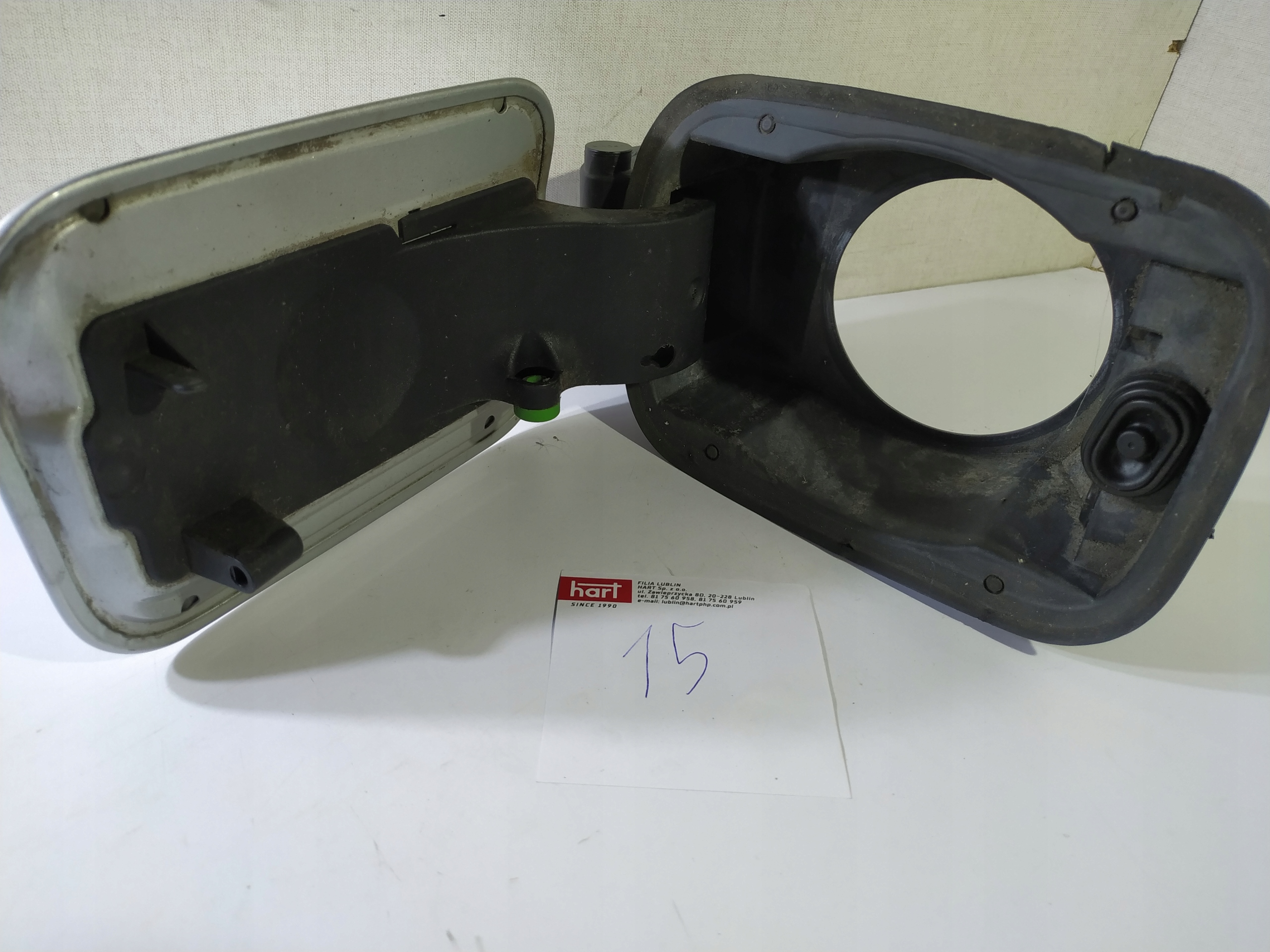 BMW E60 E61 Volet trappe carburant Carburant TITANSILBER 354