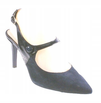 Tmavě Modré Lodičky Sagan 4765 Vel .37