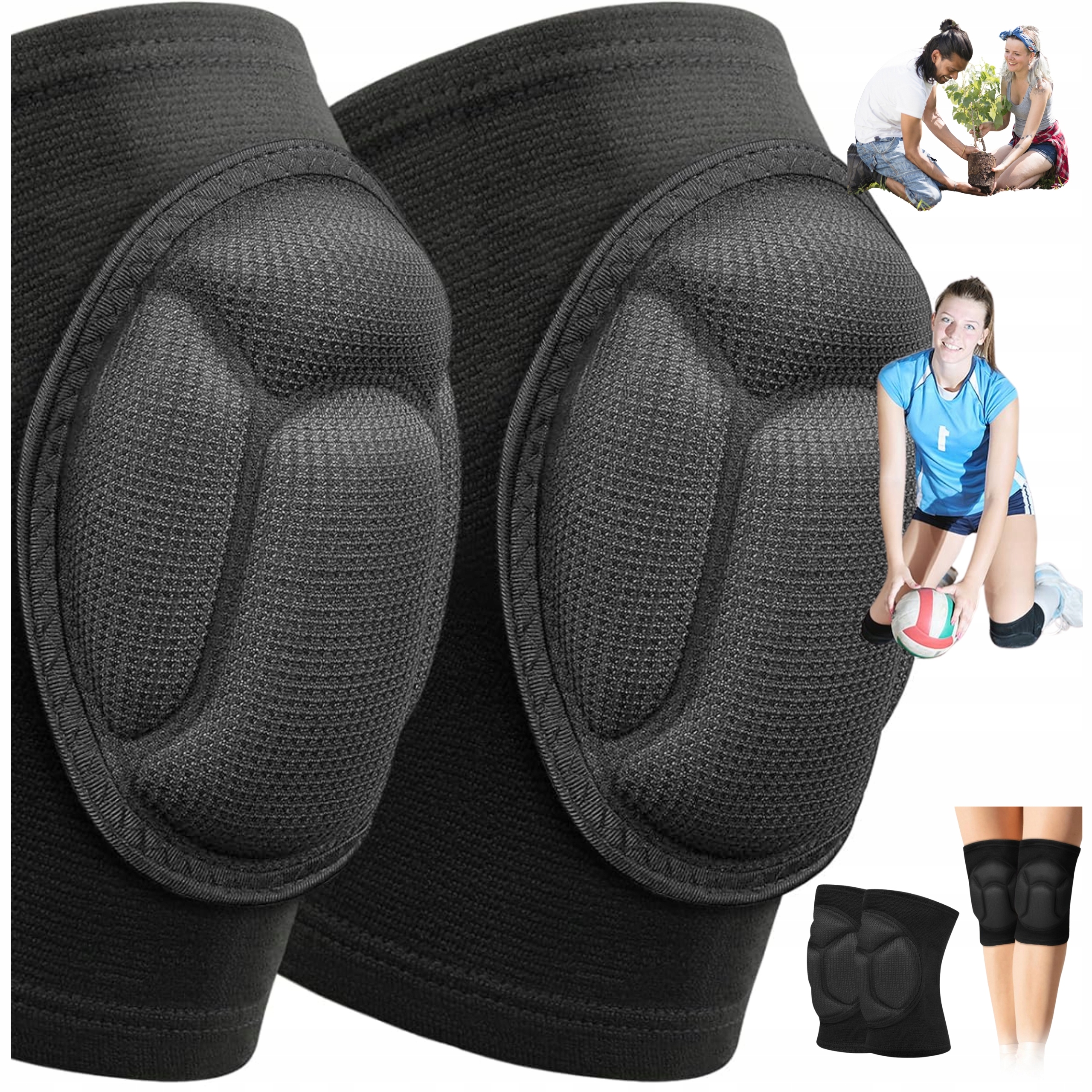 NAKOLANNIKI PIANKOWE KOLANA DO PRAC BUDOWLANYCH OGRODOWYCH OCHRANIACZE 2szt