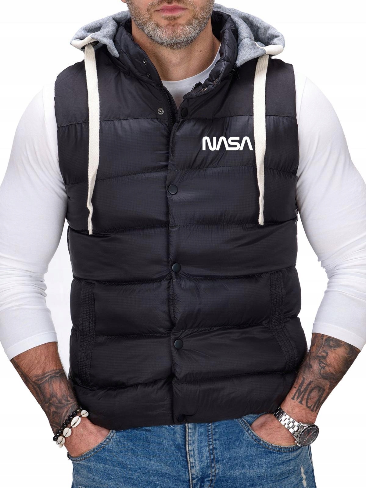 Bunda Bez Rukávů Nasa Zateplovač M