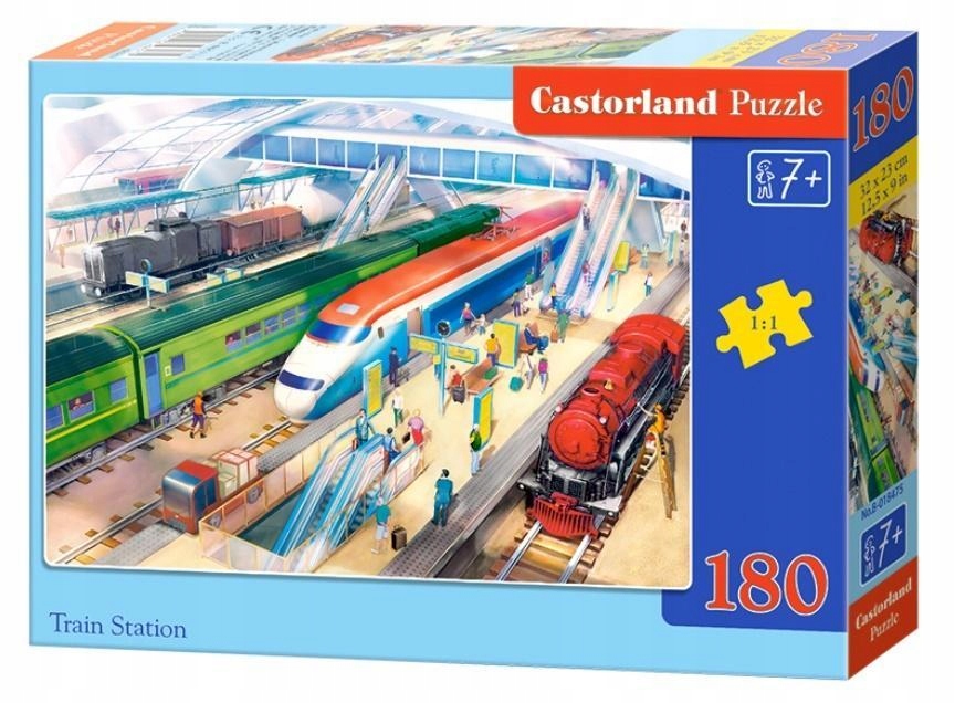 Puzzle 180 Train Station CASTOR bcd