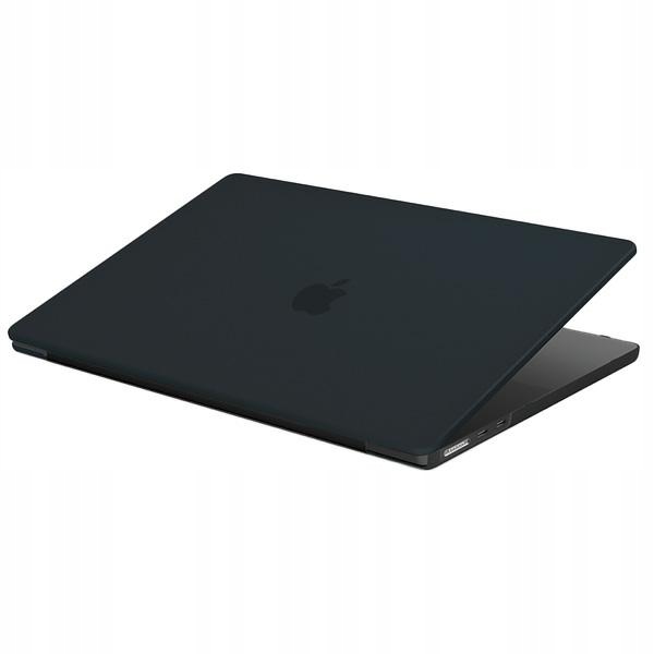pouzdro Uniq Claro pro MacBook Air 15" (2023) průhledný šedé/kouřově matné šedé