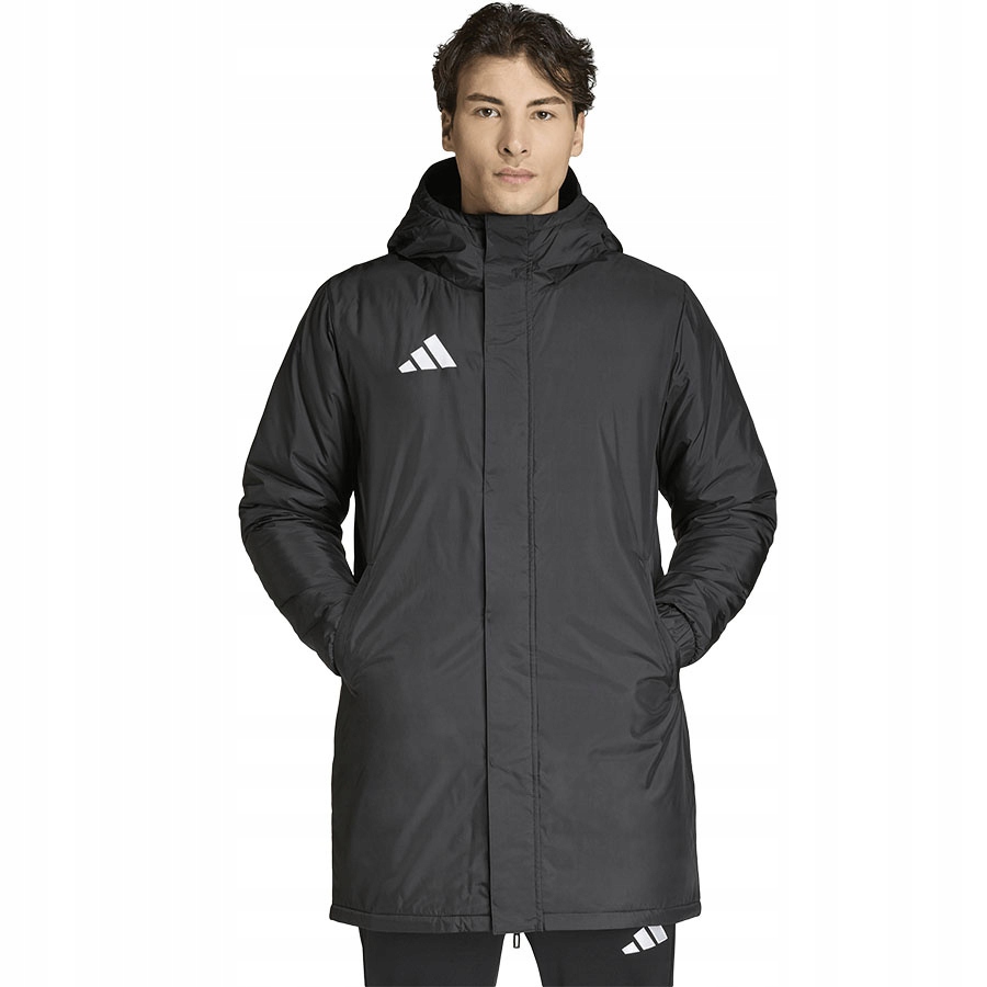 Adidas Entrada 26 Stadium Jacket [XL] Pánská černá bunda