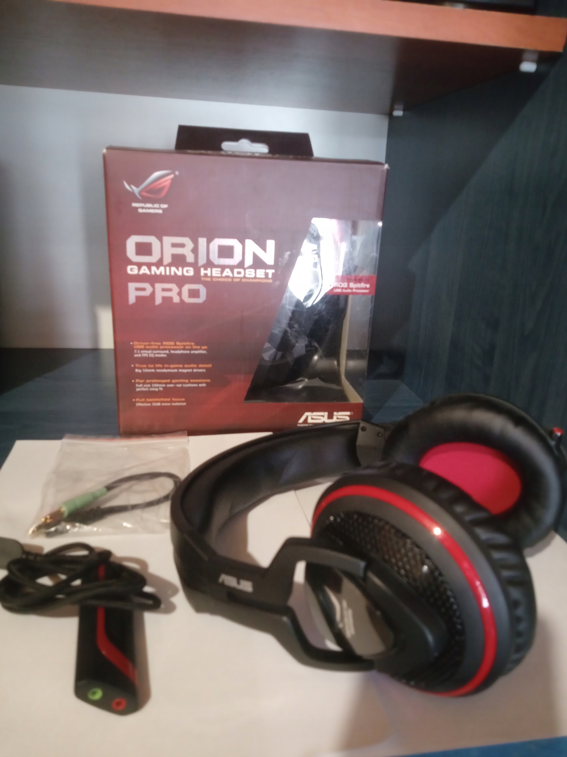 Słuchawki nauszne Asus Orion Sklep, Opinie, Cena w Allegro