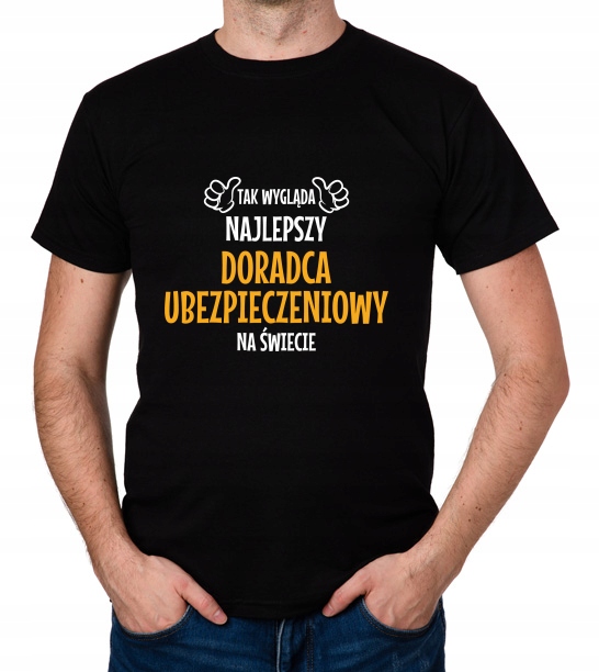 

koszulka Najlepszy Doradca Ubezpieczeniowy prezent