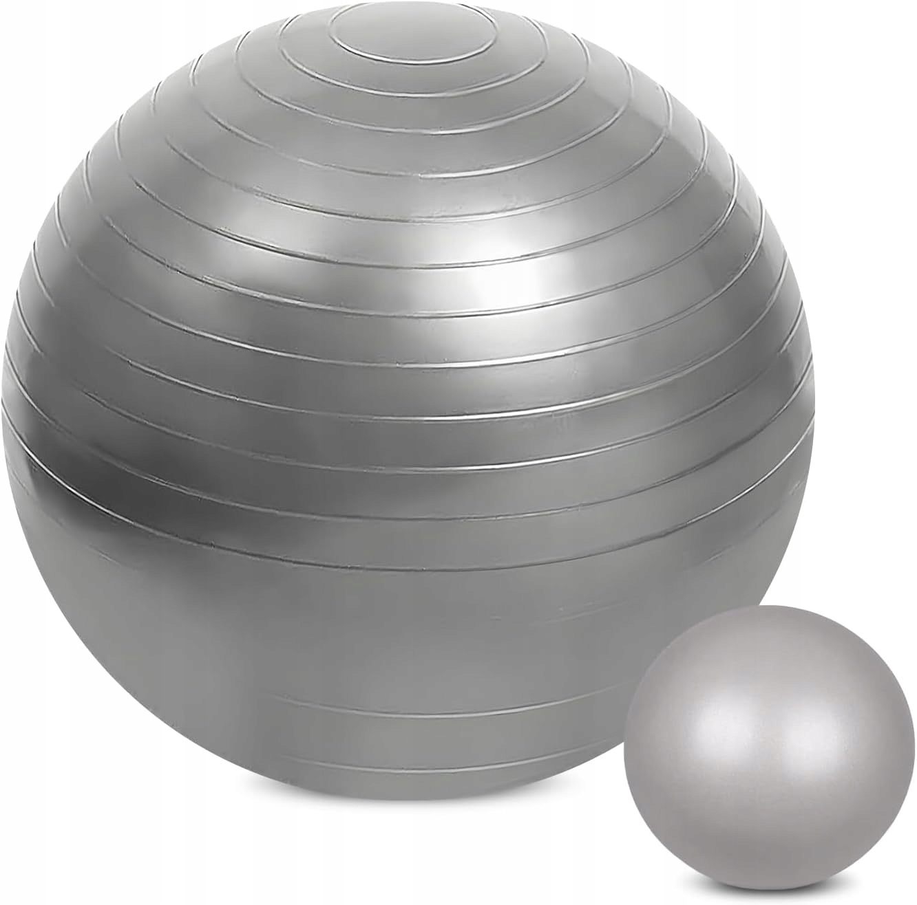 Piłka Fitness Do Jogi I Pilates 65 CM Z Mini Piłką 25 CM Oraz Pompką