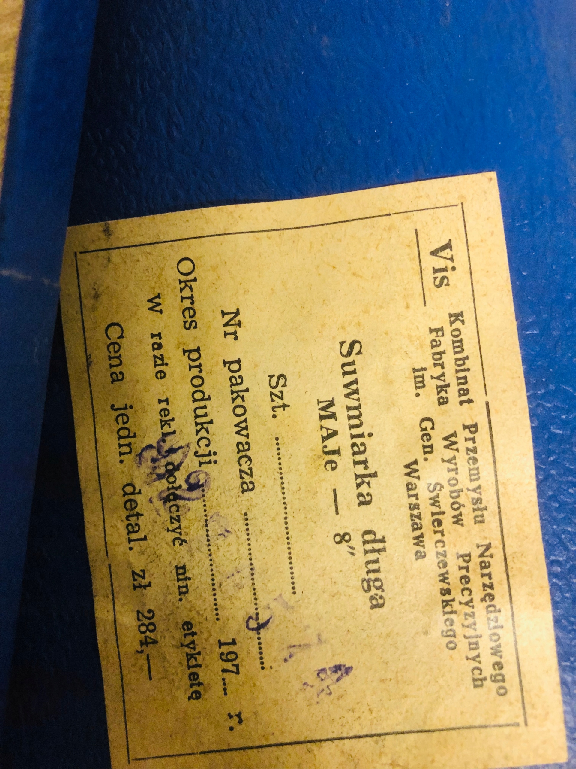 VIS Suwmiarka noniuszowa 200 mm POLSKA Marka VIS