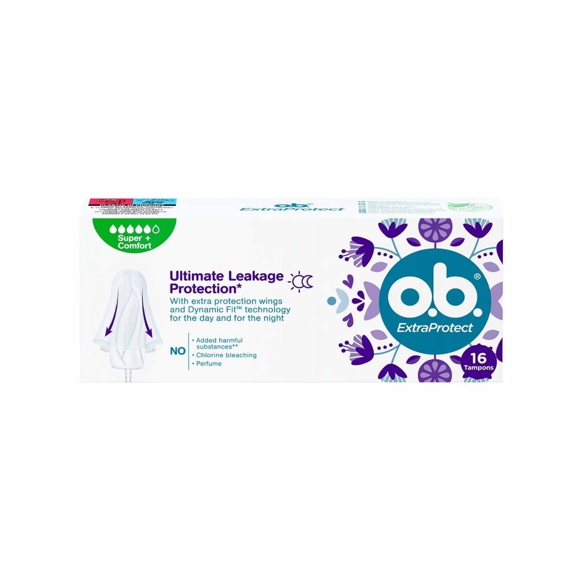 

O.b. Extra Protect Tampony Plus 16 szt.