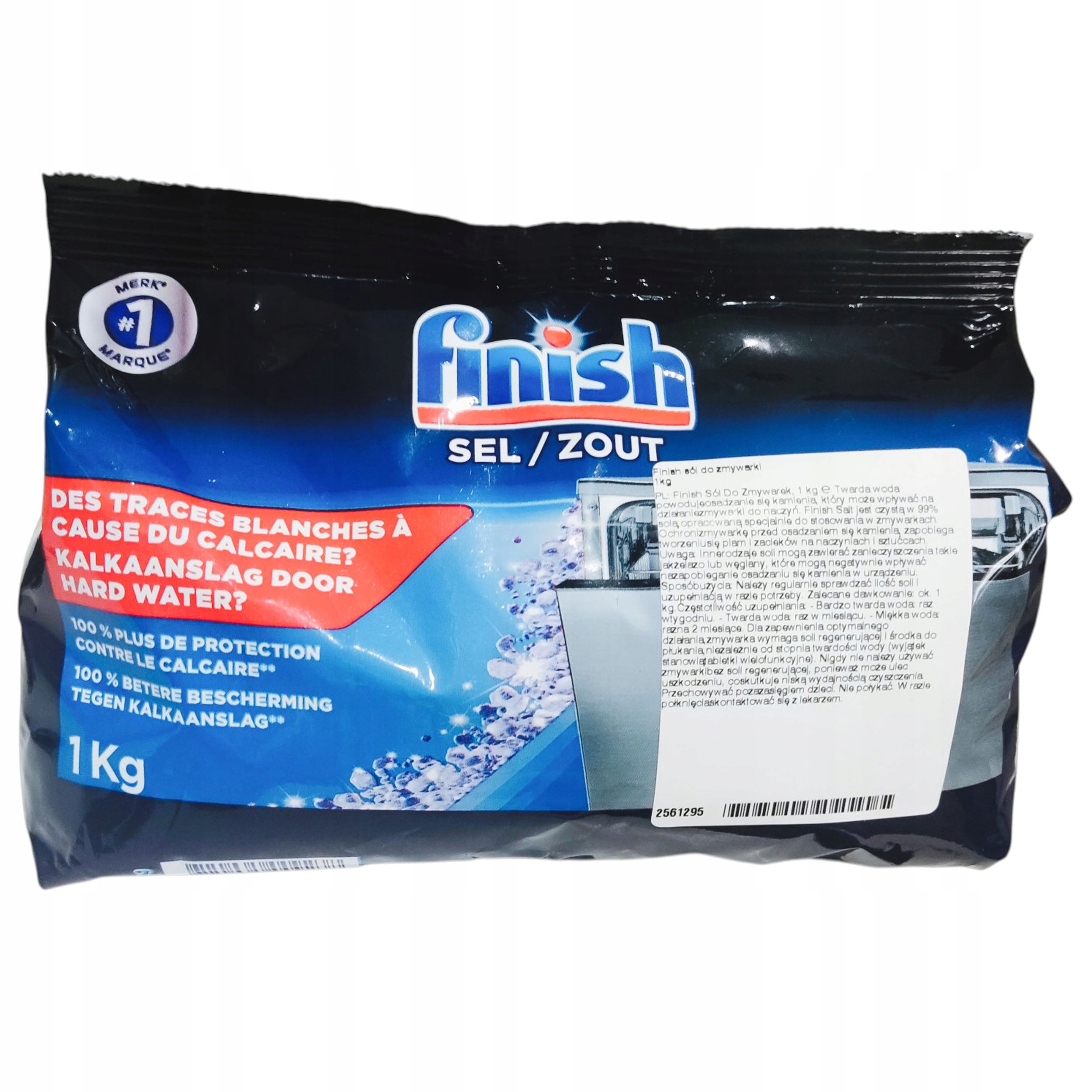 Ochranná sůl do myčky nádobí Hrubozrnná sůl do myčky nádobí Finish 1000 g
