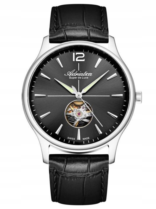 Nové Originální Pánské Hodinky Adriatica A8339.5256AO Automatic Open Heart