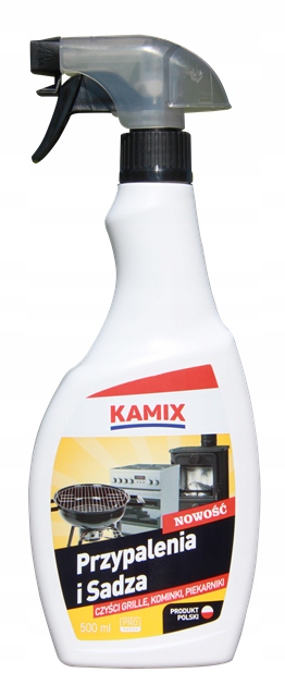 

Spray Do Usuwania Przypaleń I Sadzy Kamix 500ML